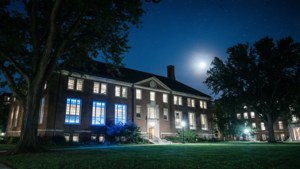 Library Under Stars