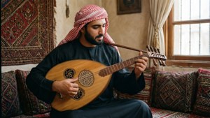 Libyan Oud Player