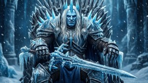 Lich King on Throne