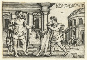 Lichas brengt Hercules het gewaad van Nessus