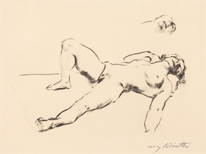 Liegender Weiblicher Akt II (Reclining Female Nude II )