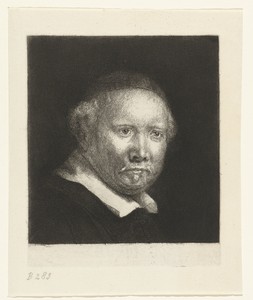 Lieven Willemsz. van Coppenol, writing master: the larger plate