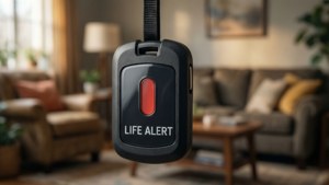 Life Alert Pendant Close-Up