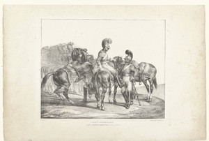 Life Guards van de Engelse cavalerie