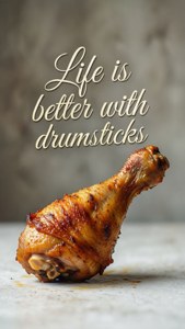 Life with Drumsticks Quote