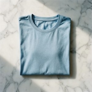 Light Blue Flat Lay