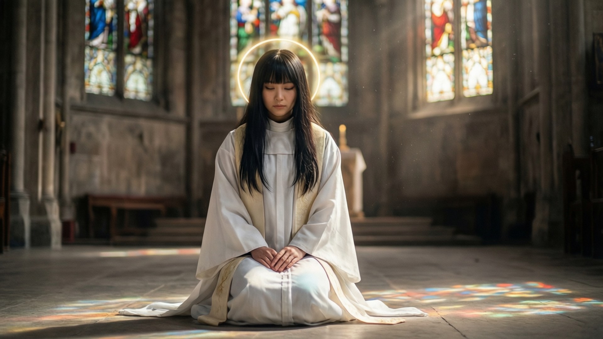 Light of the Priestess by Wallpapers.art Studio