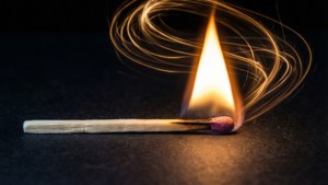 Light Painting Matchstick