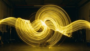 Light Painting Swirl