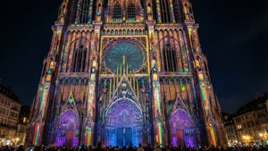 Light Show on Cathedral