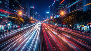 Light Trail Highway