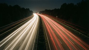 Light Trails Highway