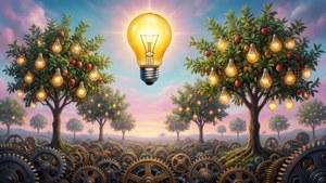 Lightbulb Tree Field