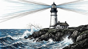 Lighthouse Cliff Doodle