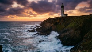 Lighthouse on the Cliff