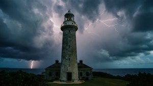 Lighthouse Storm