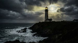 Lighthouse Storm