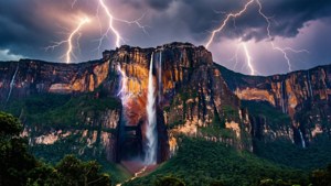 Lightning Storm Angel Falls