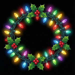 Lights Wreath