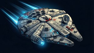 Lightsaber Blue Accents