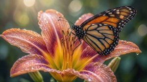 Lily and Butterfly