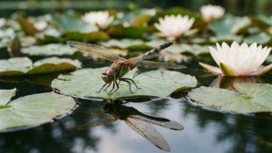 Lily Pad Dragonfly