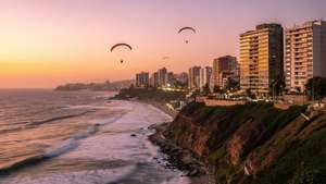 Lima Miraflores Sunset Coast