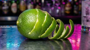 Lime Peel Bar Scene