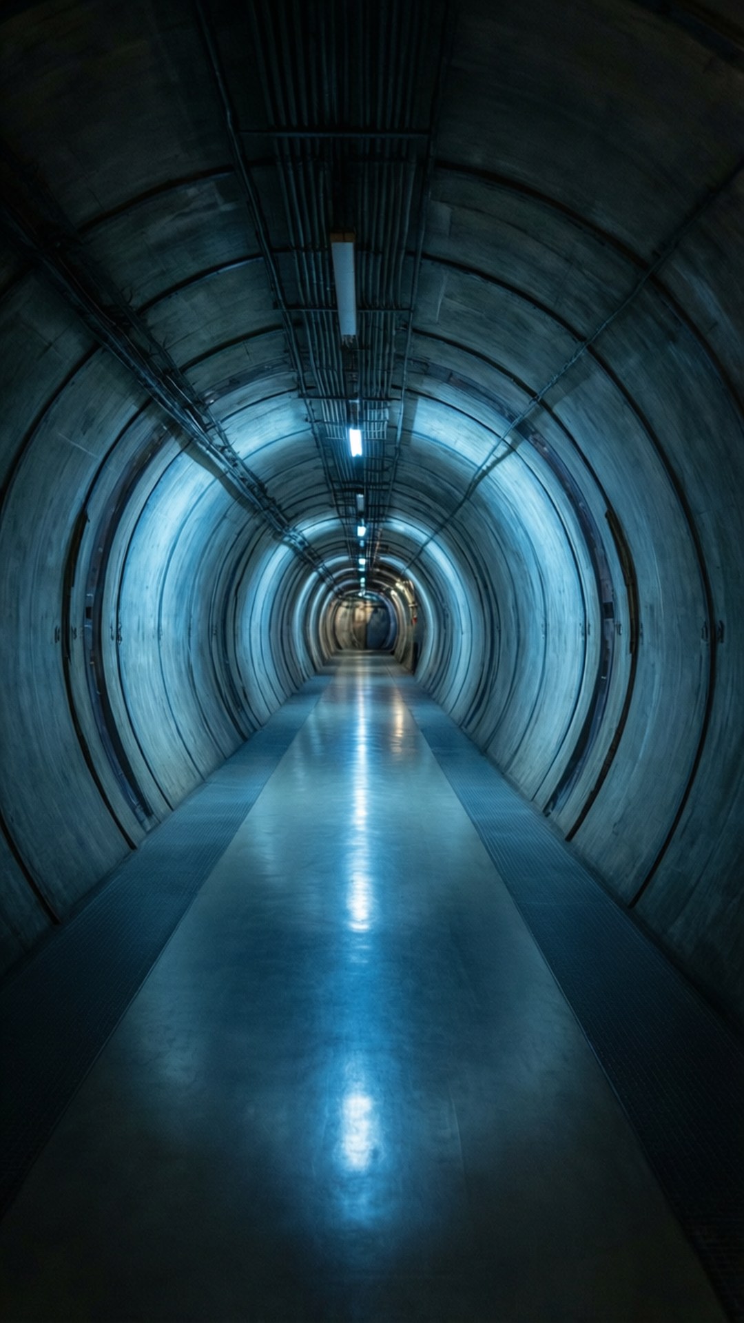 Liminal Accelerator Corridor by Wallpapers.art Studio