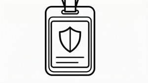 Line Art Badge