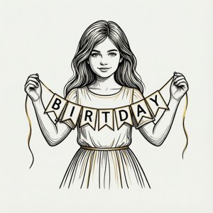 Line Art Banner