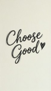 Line Art Choose Good
