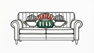 Line Art Couch