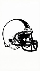 Line Art Helmet