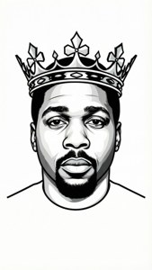 Line Art King