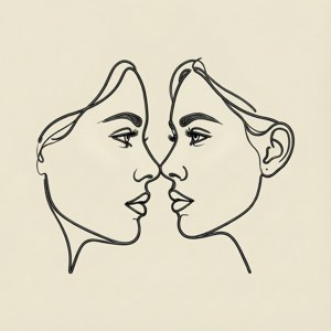 Line Art Love