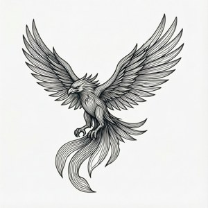 Line Art Moltres