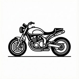 Line Art Moto