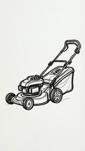 Line Art Mower