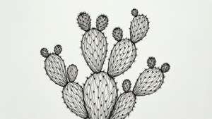 Line Art Nopal