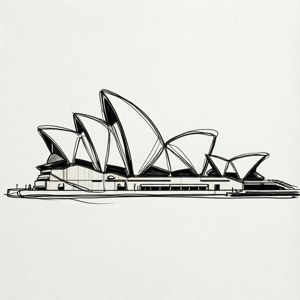 Line Art Opera
