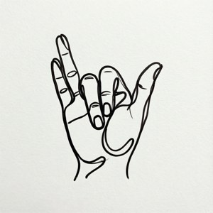 Line Art Shaka
