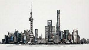 Line Art Skyline
