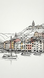 Line Art Skyline