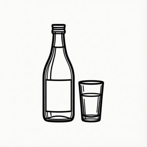 Line Art Soju