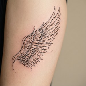 Line Art Wing
