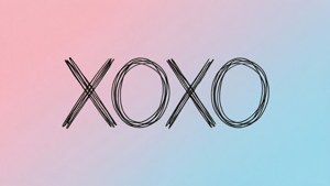 Line Art XOXO Minimal