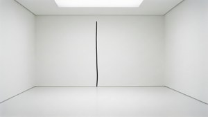 Line on White Wall