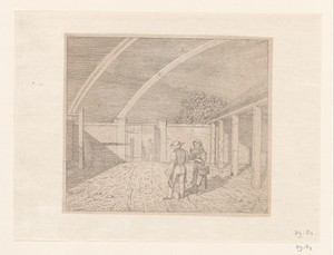 Linear Perspective used in painting art, 1e versie, proefdruk