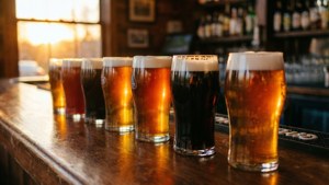 Lineup of Draft Beers